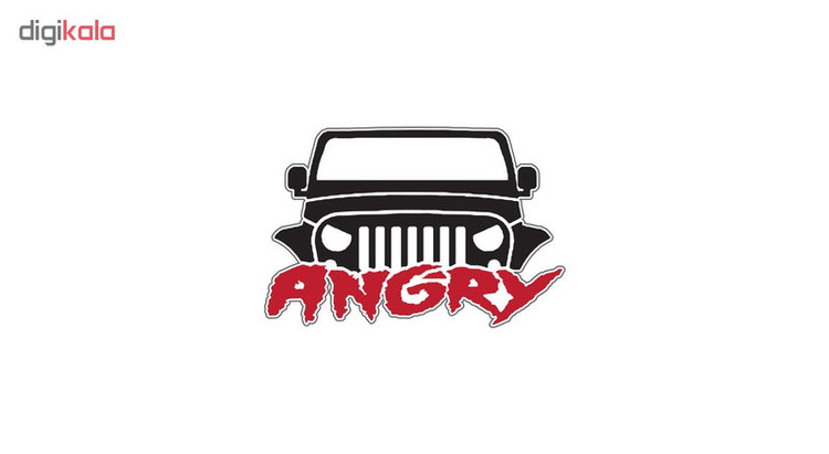 استیکر خودرو مدل Angry