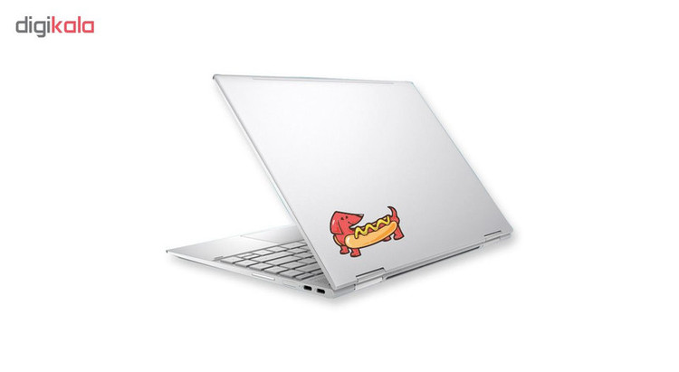 استیکر لپ تاپ گراسیپا طرح HotDog مجموعه 2 عددی