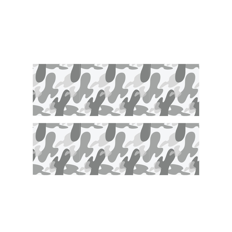 برچسب رکاب خودرو گراسیپا طرح ارتشی مدل A02 بسته ۲ عددی
