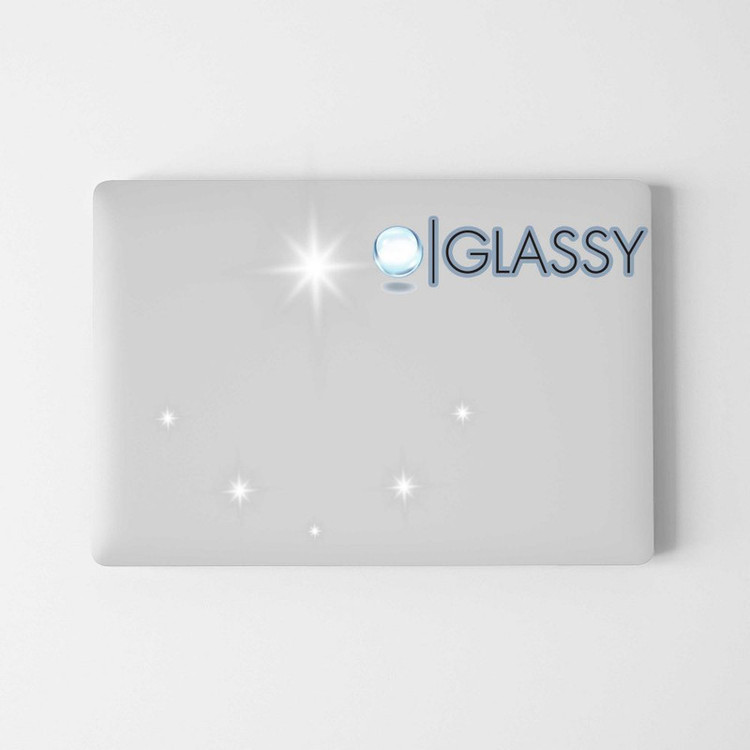 استیکر لپ تاپ مدل glassy مناسب برای لپ تاپ 15.6 اینچ